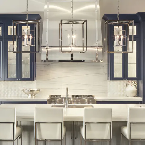 Detail of the kitchen at Silverleaf Transitional, North Scottsdale, Arizona, interior design by Paul Lauren Designs