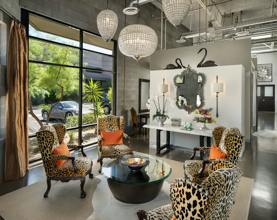 The Paul Lauren Designs studio in Scottsdale, Arizona